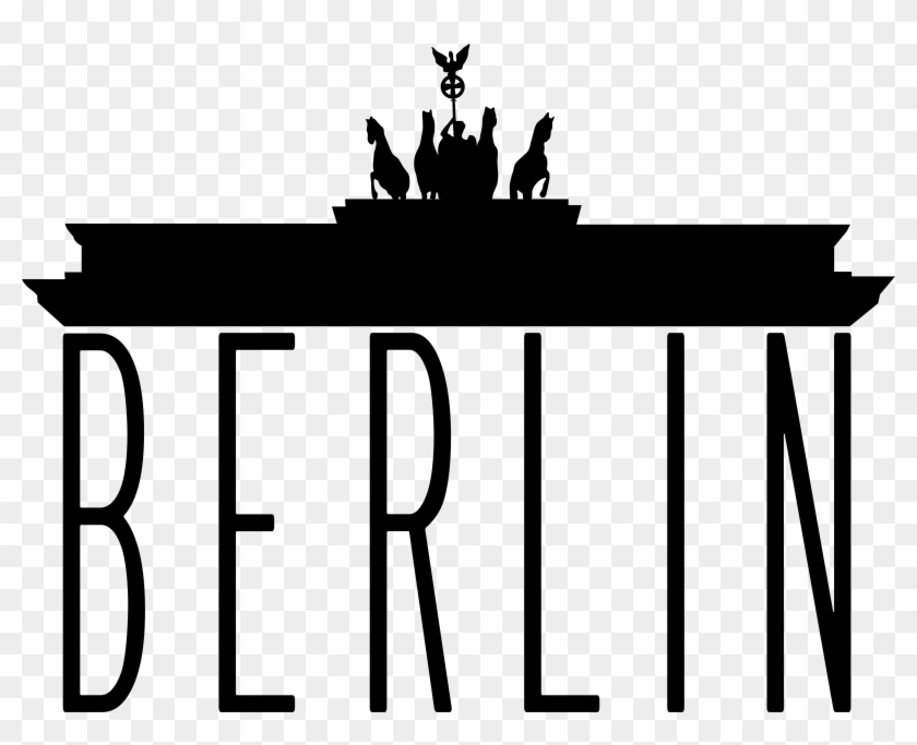 The Brandenburger Tor Is The Most Famous Symbol And - Brandenburg Gate Clipart #3952915