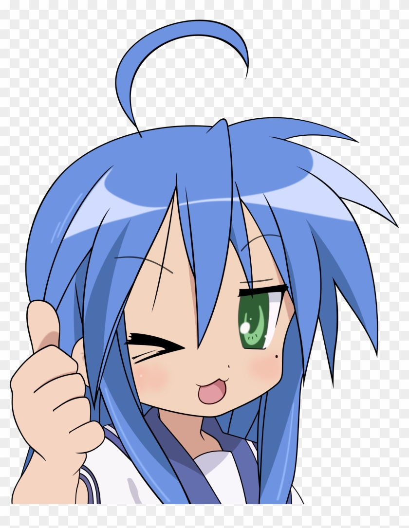 Download Png - Anime Character Thumbs Up Clipart