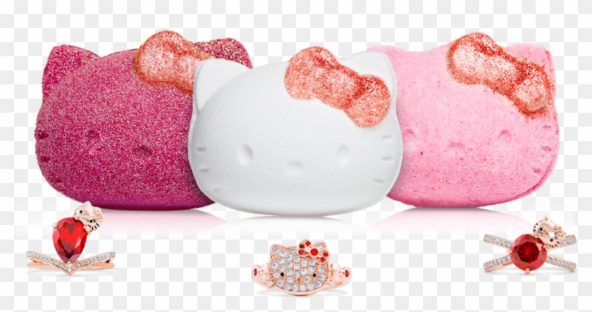 7fragrant Jewels Hello Kitty Bath Bomb Trio, $42 - Hello Kitty Bath Bomb With Ring Inside Clipart #3953223