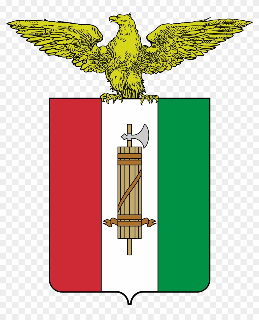 Italian Mussolini Arose In The Fasces Movement, Born - Italian Social Republic Coat Of Arms Clipart