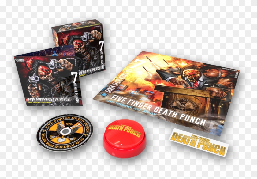 Five Finger Death Punch - Five Finger Death Punch And Justice For None Box Set Clipart #3953350