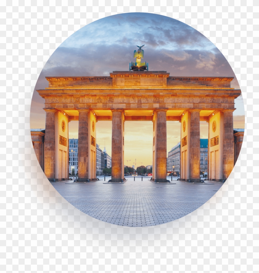 Dax30 - Brandenburg Gate Clipart #3953378