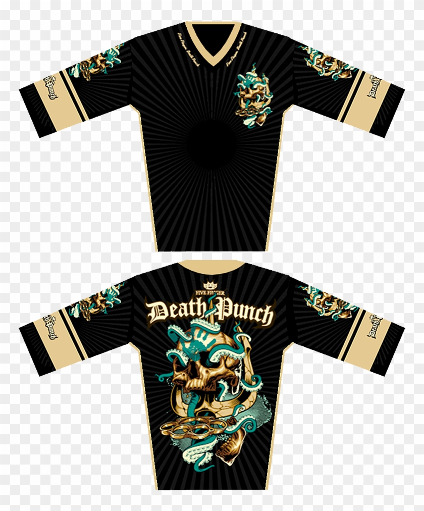 My Nemesis Motocross Jersey Band Merch, Jason Hook, - Five Finger Death Punch Hockey Shirt Clipart #3953417