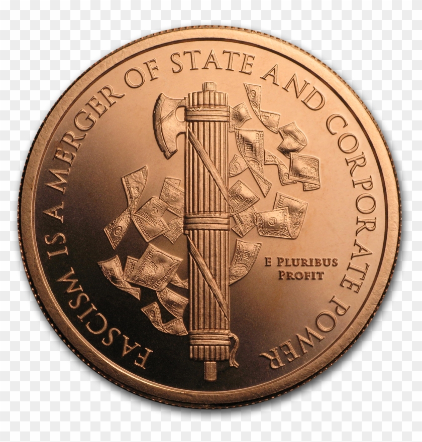 2018 1 Oz Copper Shield Round - Moneda De Los Mayas Clipart #3953426
