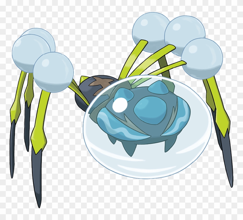 Araquanid - Dewpider Pokemon Clipart #3953482