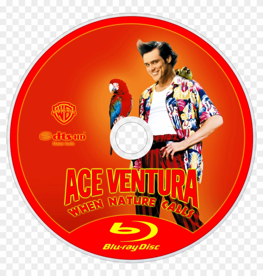 When Nature Calls Bluray Disc Image - 1994 Ace Ventura Pet Detective Clipart #3953514
