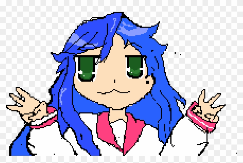 Lucky Star Konata Izumi - Cartoon Clipart