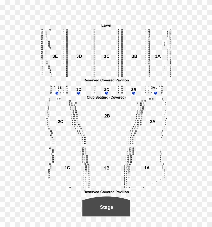 Bank Of New Hampshire Pavilion Seating Chart Clipart