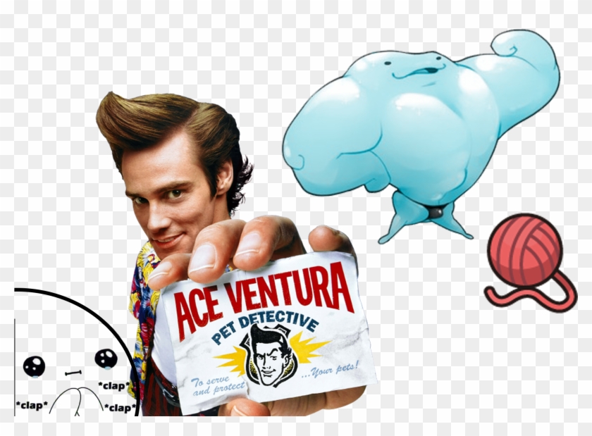 2mib, 2100x1500, Dittos - Ace Ventura Movie Poster Clipart