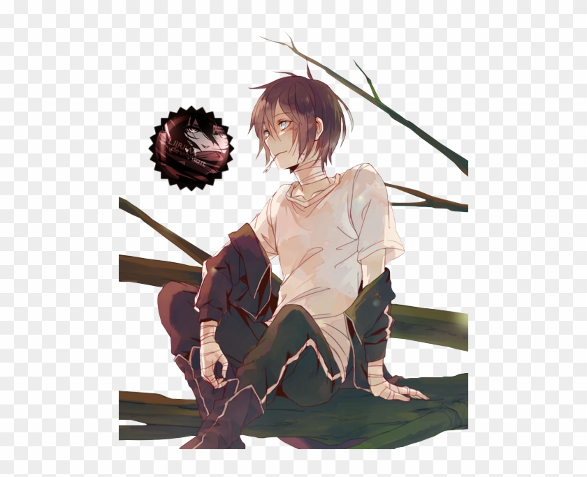 Anime Sentado Clipart