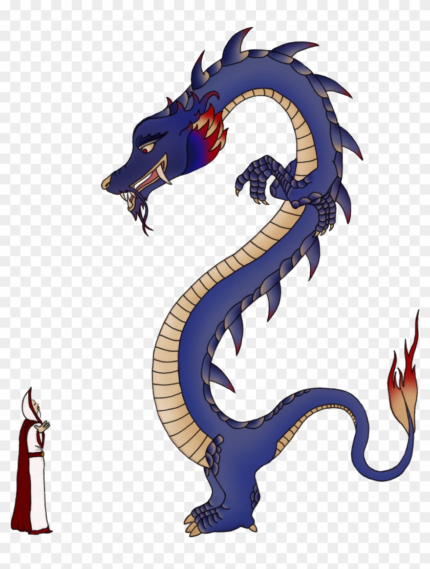 Water Dragon - Cartoon Clipart