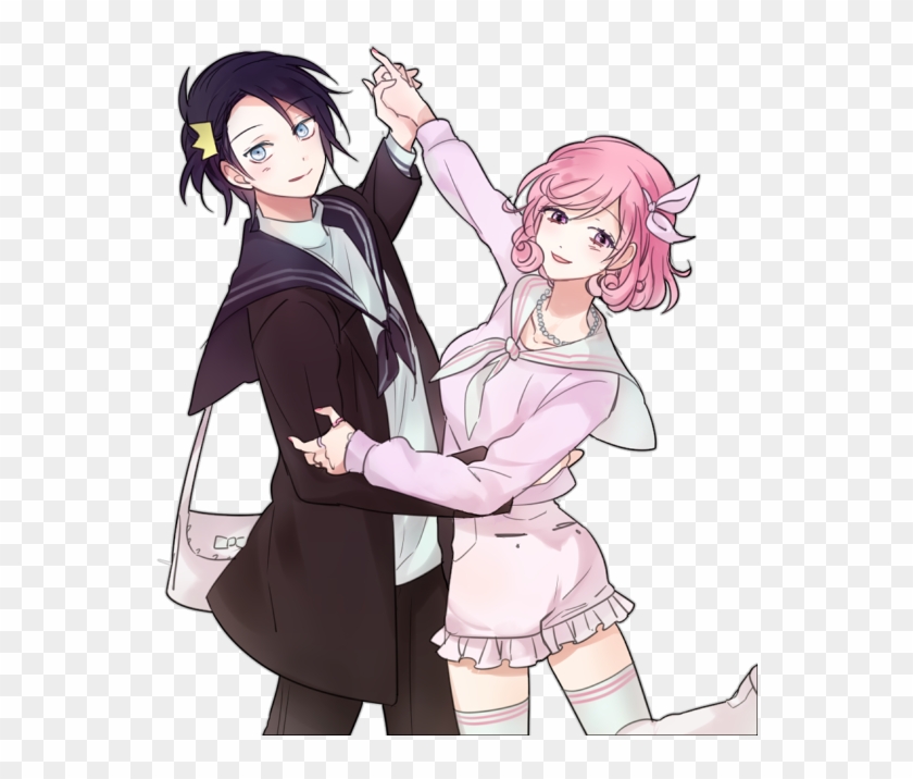 Image - Kofuku And Yato Mangá Clipart (#3954215) - PikPng