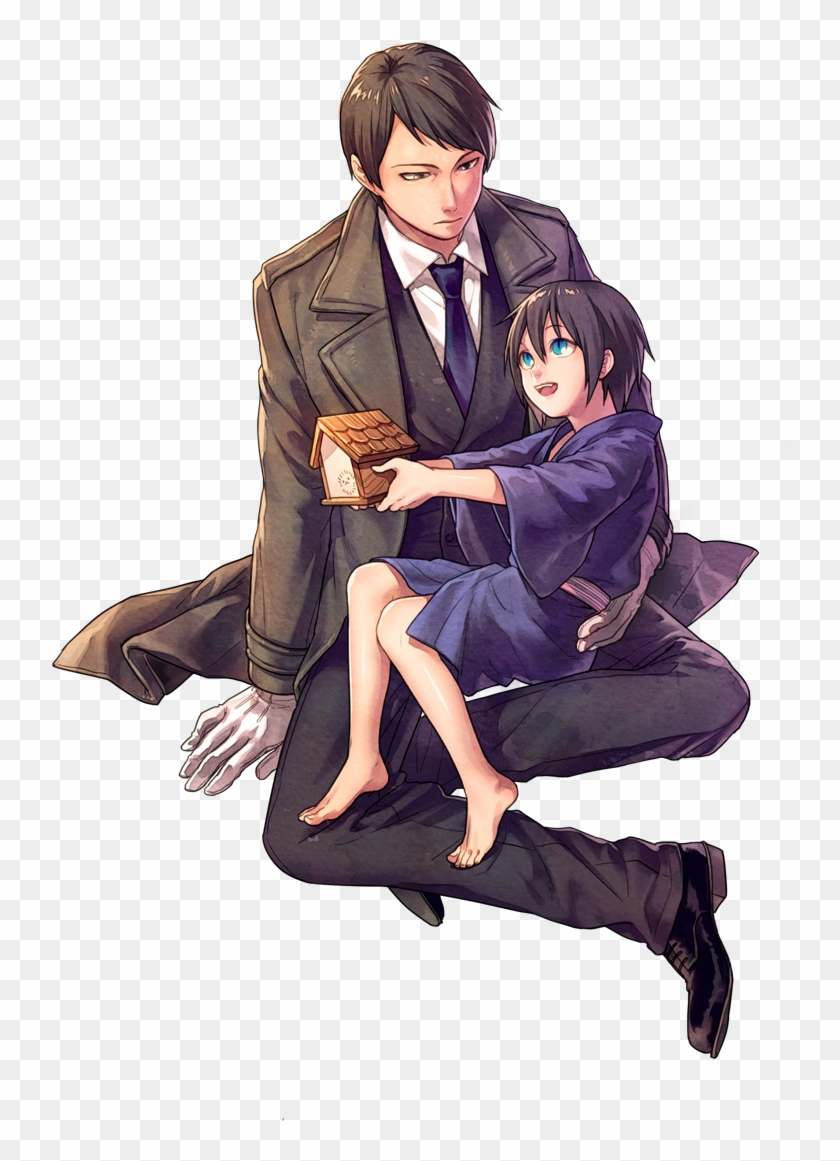 Noragami, Ebisu, Yato - Noragami Ebisu X Yato Clipart #3954248