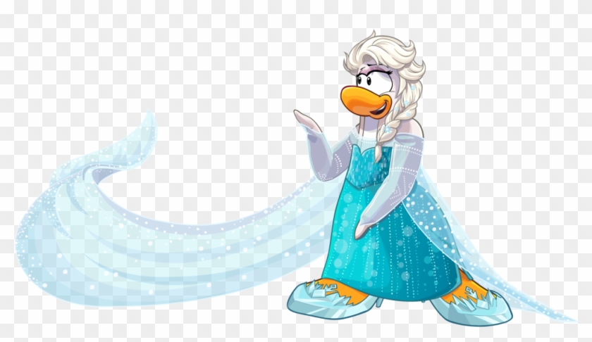 Disney S Comes - Club Penguin Frozen Clipart #3954304