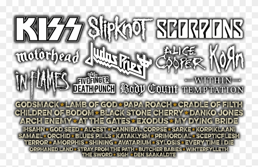 Graspop Metal Meeting 2015 Has Released Their Lineup, - Calligraphy Clipart