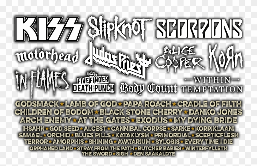 Graspop Metal Meeting 2015 Has Released Their Lineup, - Calligraphy Clipart #3954359