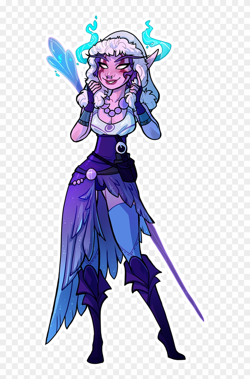 Night Elf Cheeb - Cartoon Clipart #3954702