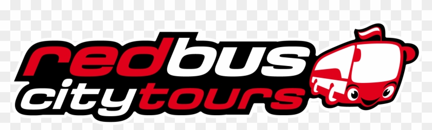 Red Bus City Tours Logo Clipart