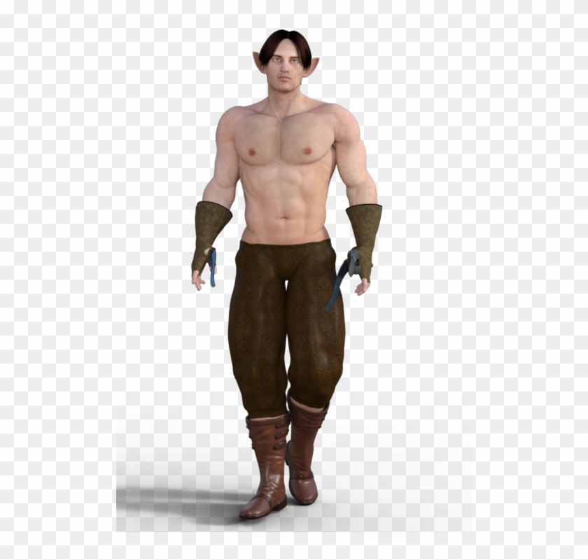 Male Night Elf - Night Elf Male Art Clipart