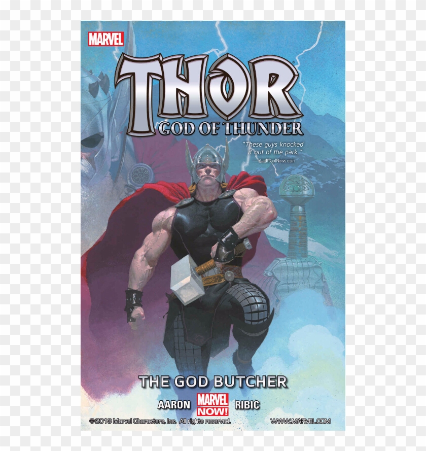 Expired Free Thor Marvel Graphic Novels - Thor God Of Thunder Vol 1 Clipart