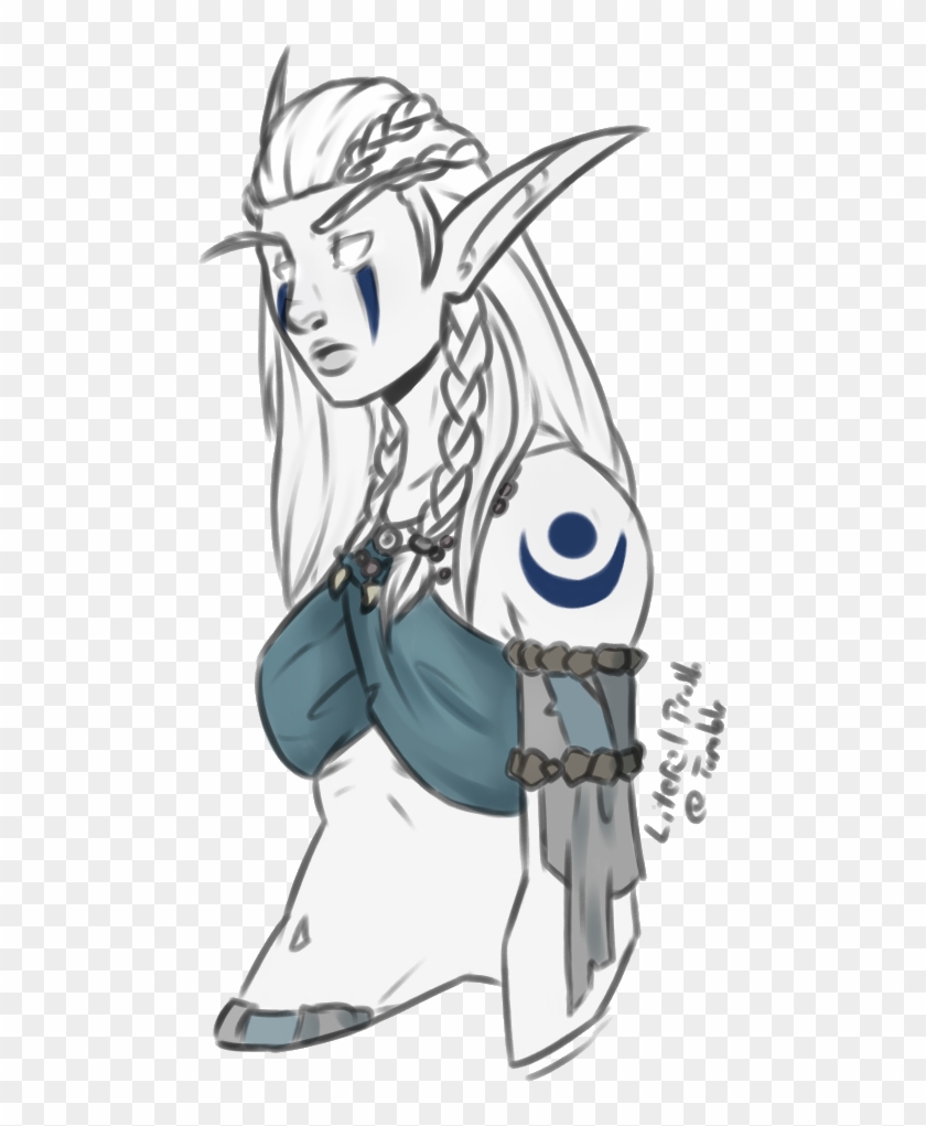 Linneia Stormclaw, By The Wonderful Literalprush Night - Cartoon Clipart