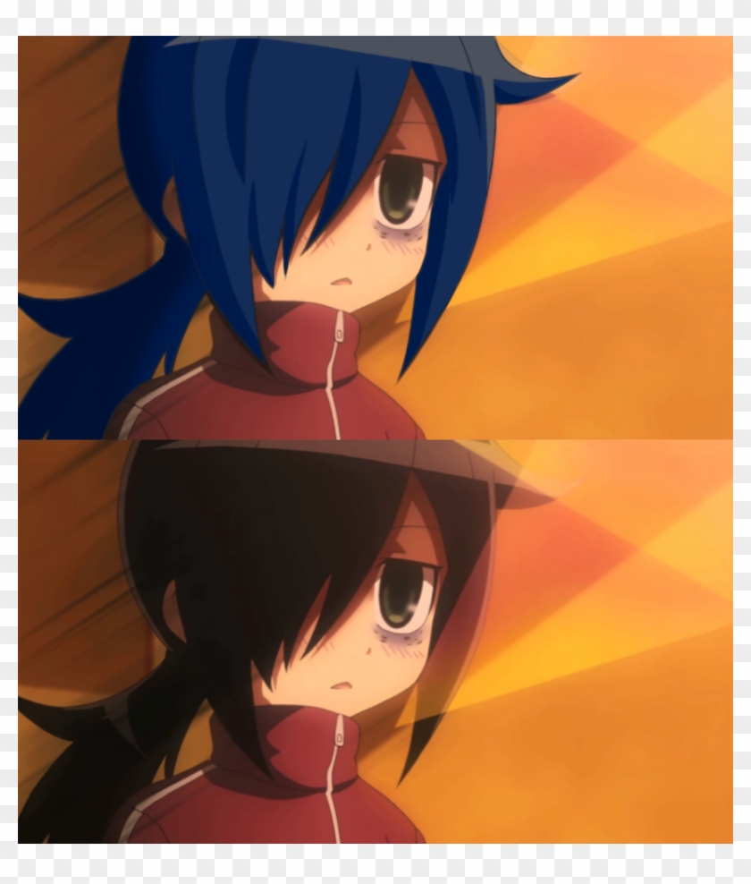 Kuroki Tomoko Is Izumi Konata's Lonely Past Life - Cartoon Clipart #3955202