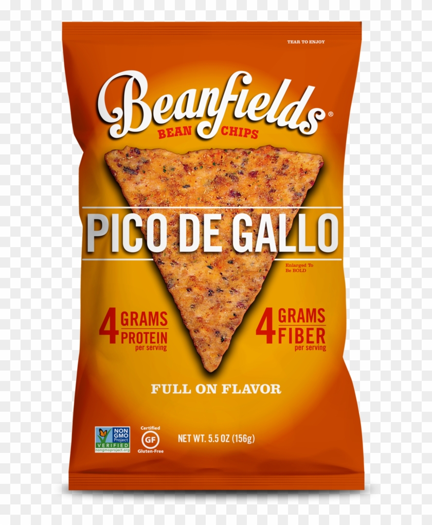 Pico De Gallo Bean Chips - California-style Pizza Clipart