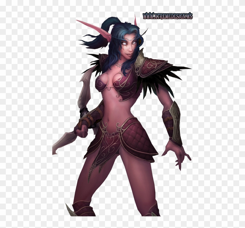 Female Nightelf Photo Femalenightelfwow - World Of Warcraft Female Png Clipart