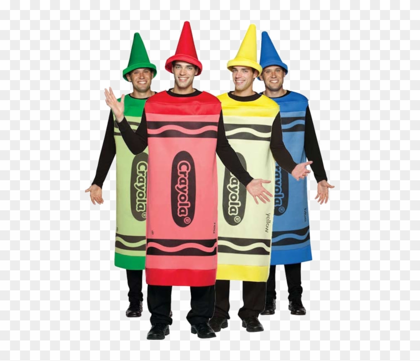 How To Kill The Halloween Group Costume - Crayola Crayon Costume Group Clipart