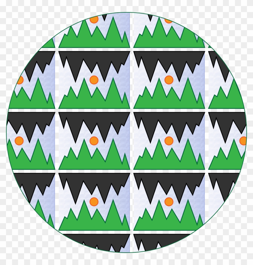 Hipster Pattern - Surfboard Clipart