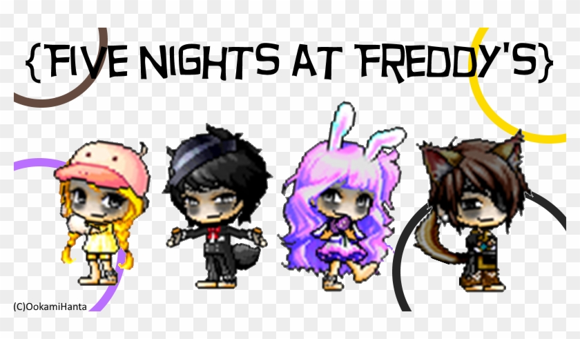 Freddys Chicka Nights At Five Clip Art - Cartoon - Png Download