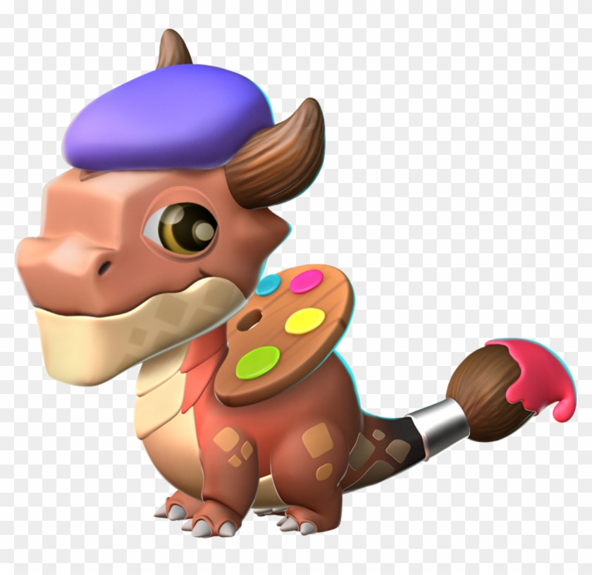 Palette Dragon Baby - Dragon Mania Legends Palette Dragon Clipart