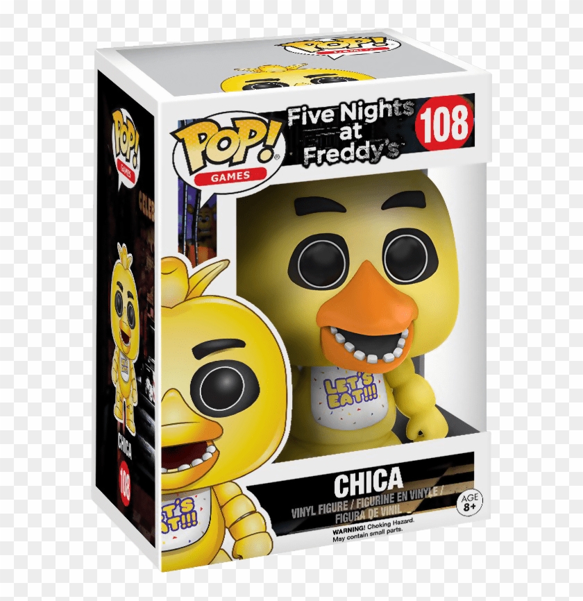Funko Pop Five Nights At Freddy's Chica Clipart #3956518
