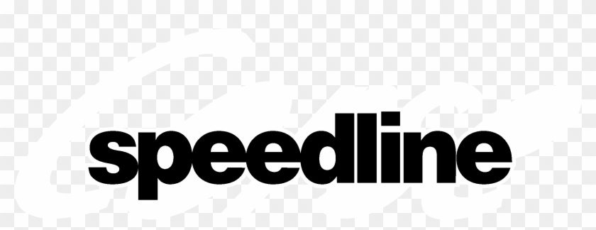 Speedline Logo Black And White - Graphics Clipart