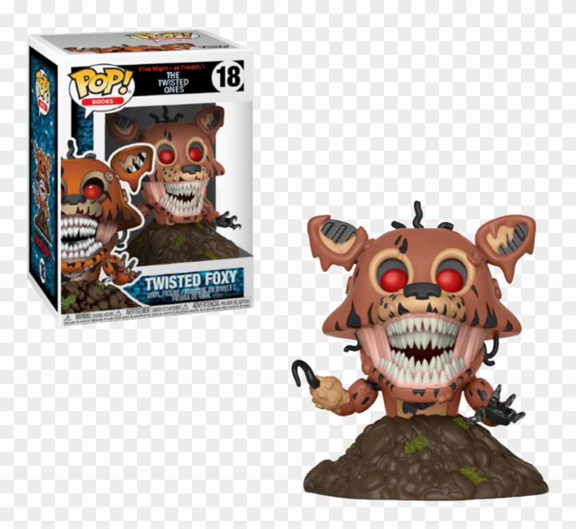 Funko Pop Vinyl Five Nights At Freddy's - Twisted Foxy Funko Pop Clipart