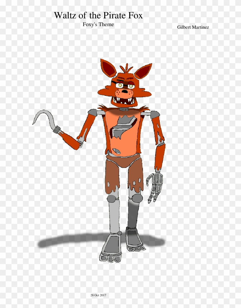 Waltz Of The Pirate Fox - Cartoon Clipart #3956601