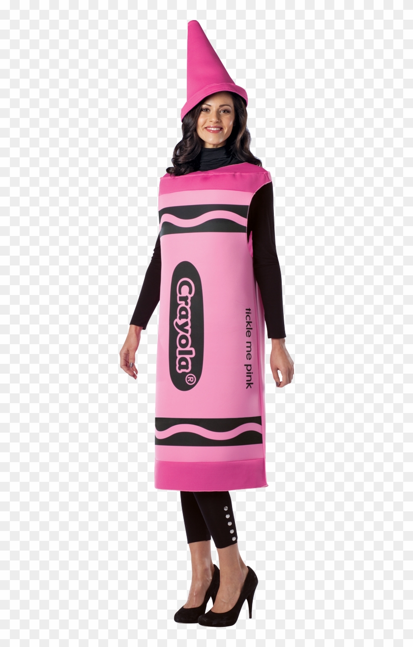 Crayola Crayons Tickle Me Pink Costume - Costume For Book Week Clipart