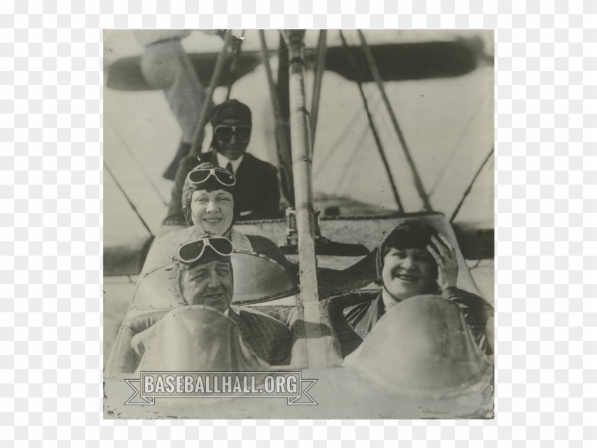 Charles Comiskey Airplane - Photograph Clipart