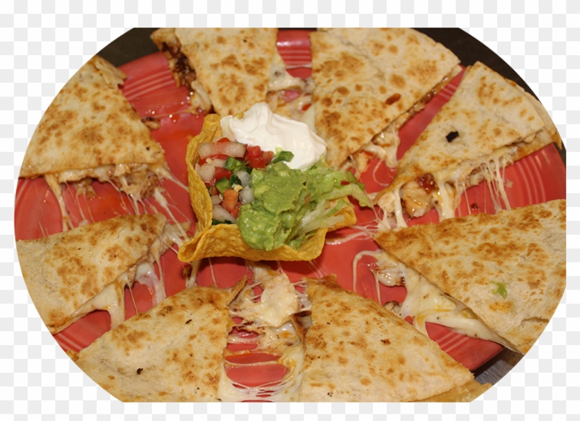 Served With Guacamole, Sour Cream, Pico De Gallo - California-style Pizza Clipart #3956785