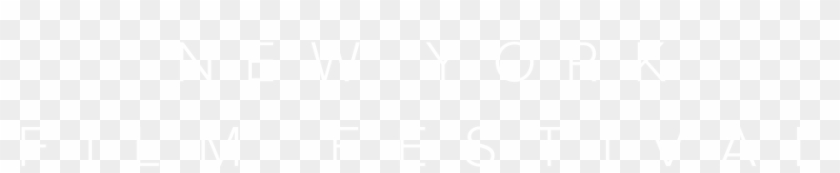 56th New York Film Festival - Johns Hopkins Logo White Clipart