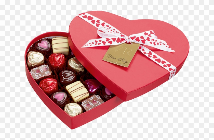Heart Chocolate Box Luxury Heart Chocolate Boxheart - Box Of Chocolates Png Clipart