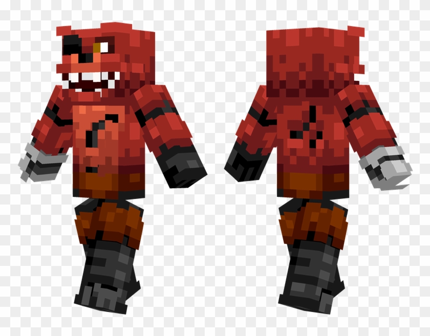 Foxy - Skin De Minecraft Clipart #3956859