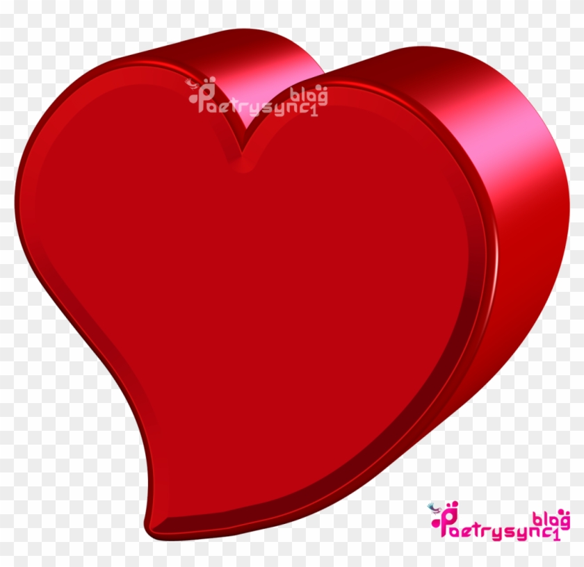 3d Png Image With Transparent Background - Heart Clipart