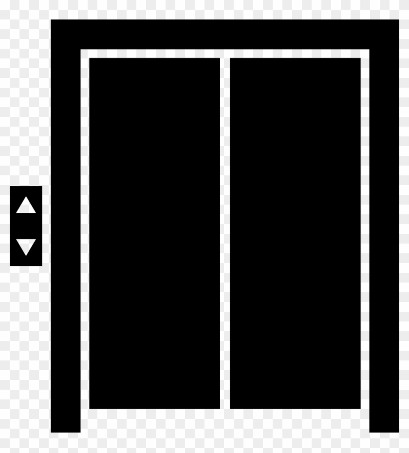 Building Elevator Doors Comments - Colorfulness Clipart #3957025
