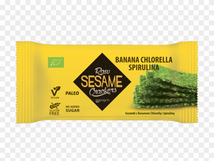 Raw Sesame Crackers - Banana Clipart #3957283