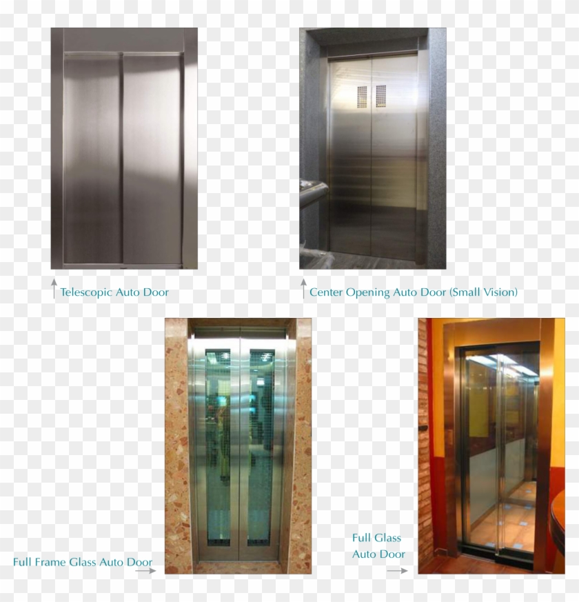 Door Elevators Do Not Need Manual Stimulation For Operation - Glass Door Elevator Clipart