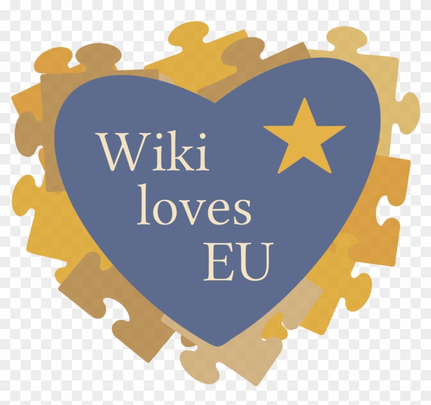 Wiki Loves Eu Logo Rgb Transparent Background - Robert Indiana Decade Autoportrait 1968 Clipart