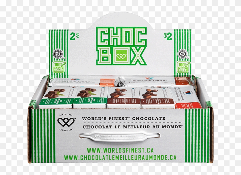 Chocolate Box Peanut Free $2 - Box Clipart #3957625