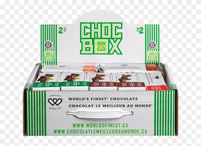Chocolate Box Peanut Free $2 - Box Clipart