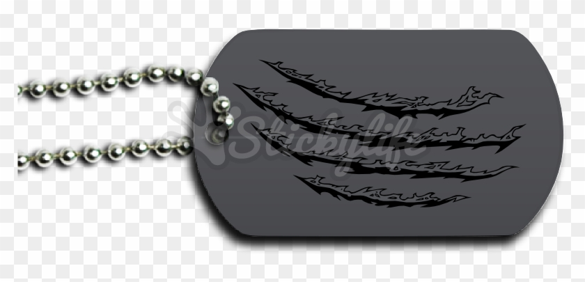 Wolverine Dog Tag - Chain Clipart #3958005